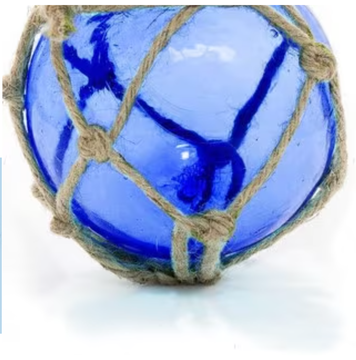 JAPANESE STYLE GLASS FLOAT set of 2